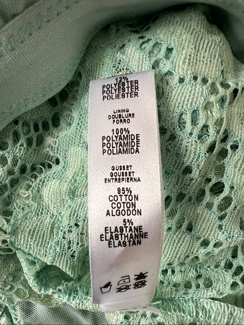 Cosabella Pret-A-Porter Curvy Teddy Lace Bodysuit Verde Umbria Green Large NWT - Picture 10 of 11